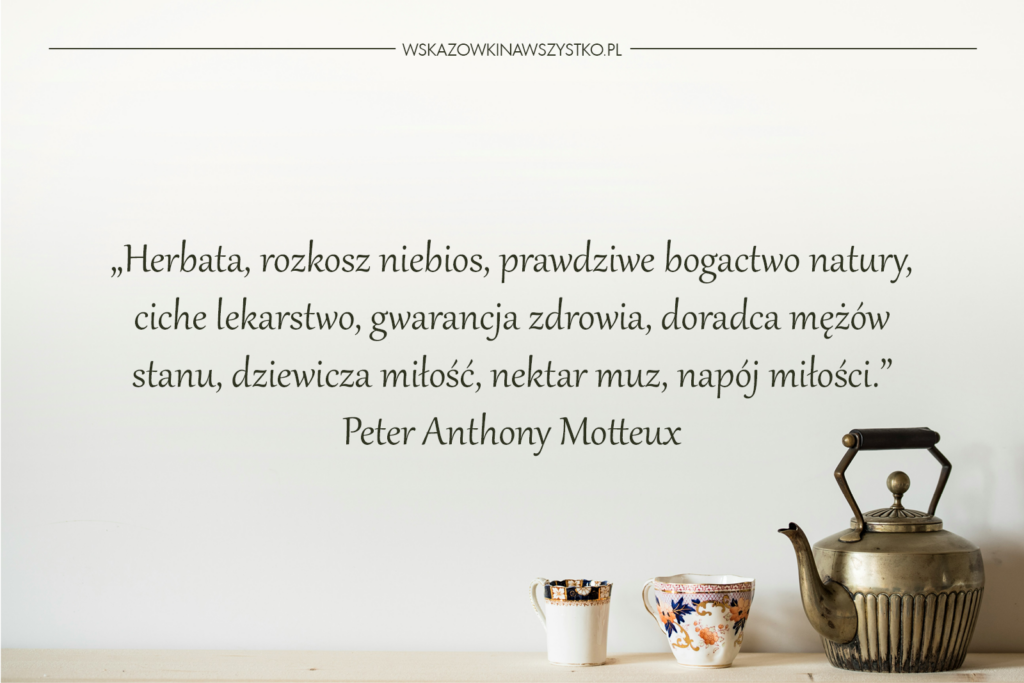 Najpiękniejsze cytaty o kawie i herbacie