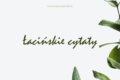 łacińskie cytaty