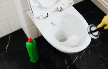 jak wyczyścić toaletę